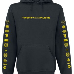 Twenty One Pilots Hoodie Logo Heavy S to XXL for Men black
