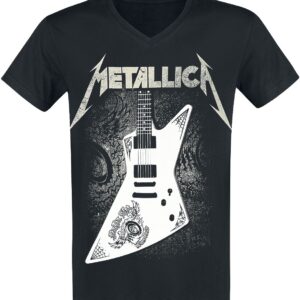 Metallica T-Shirt Papa Het Guitar S to XXL for Men black