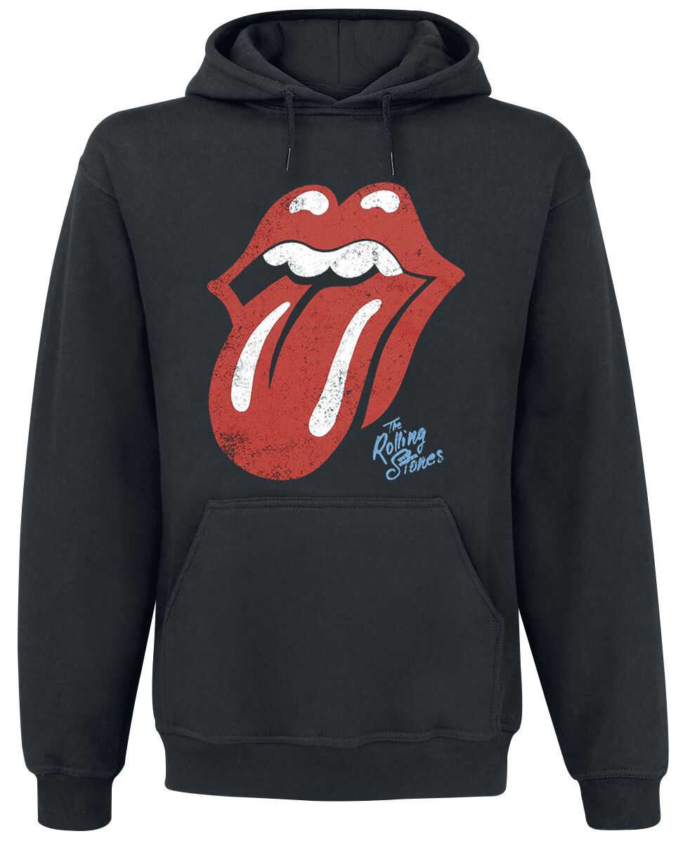 The Rolling Stones Hoodie Tongue S to XXL for Men black