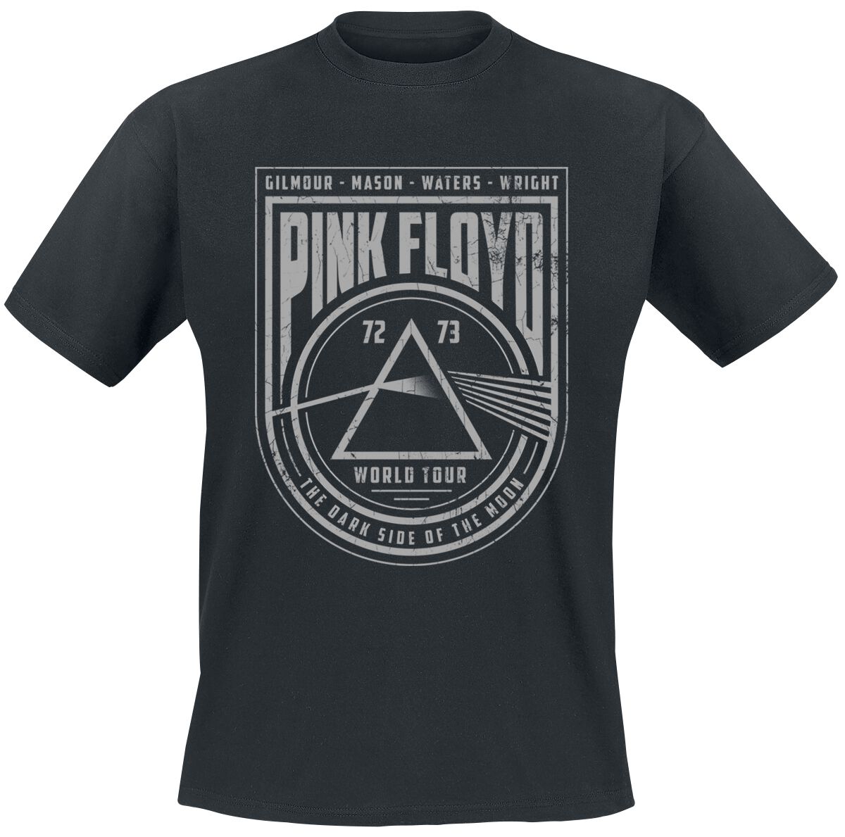 Pink Floyd T-Shirt World Tour M to XXL for Men black
