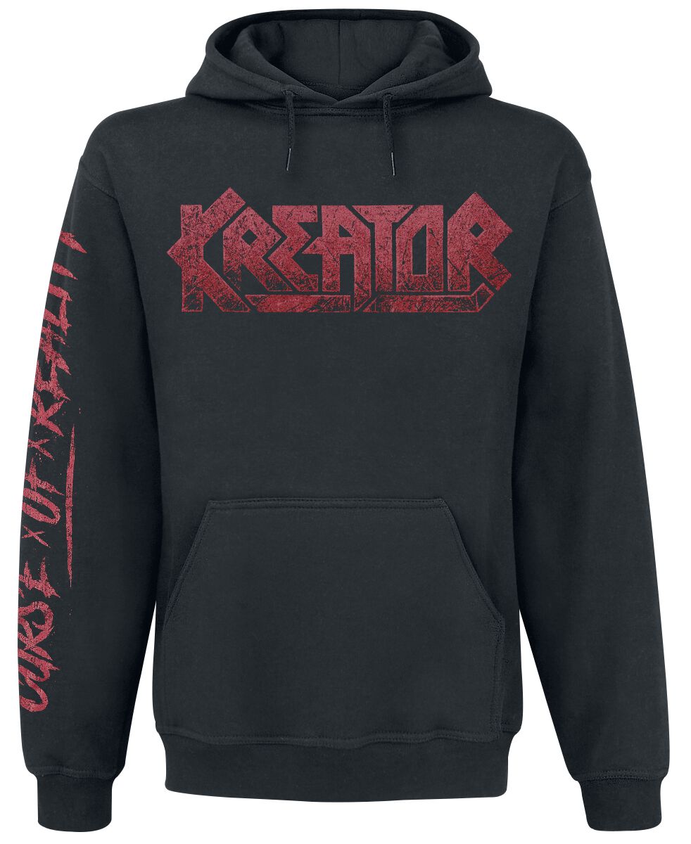 Kreator Hoodie Curse of Reality M to XXL for Men black