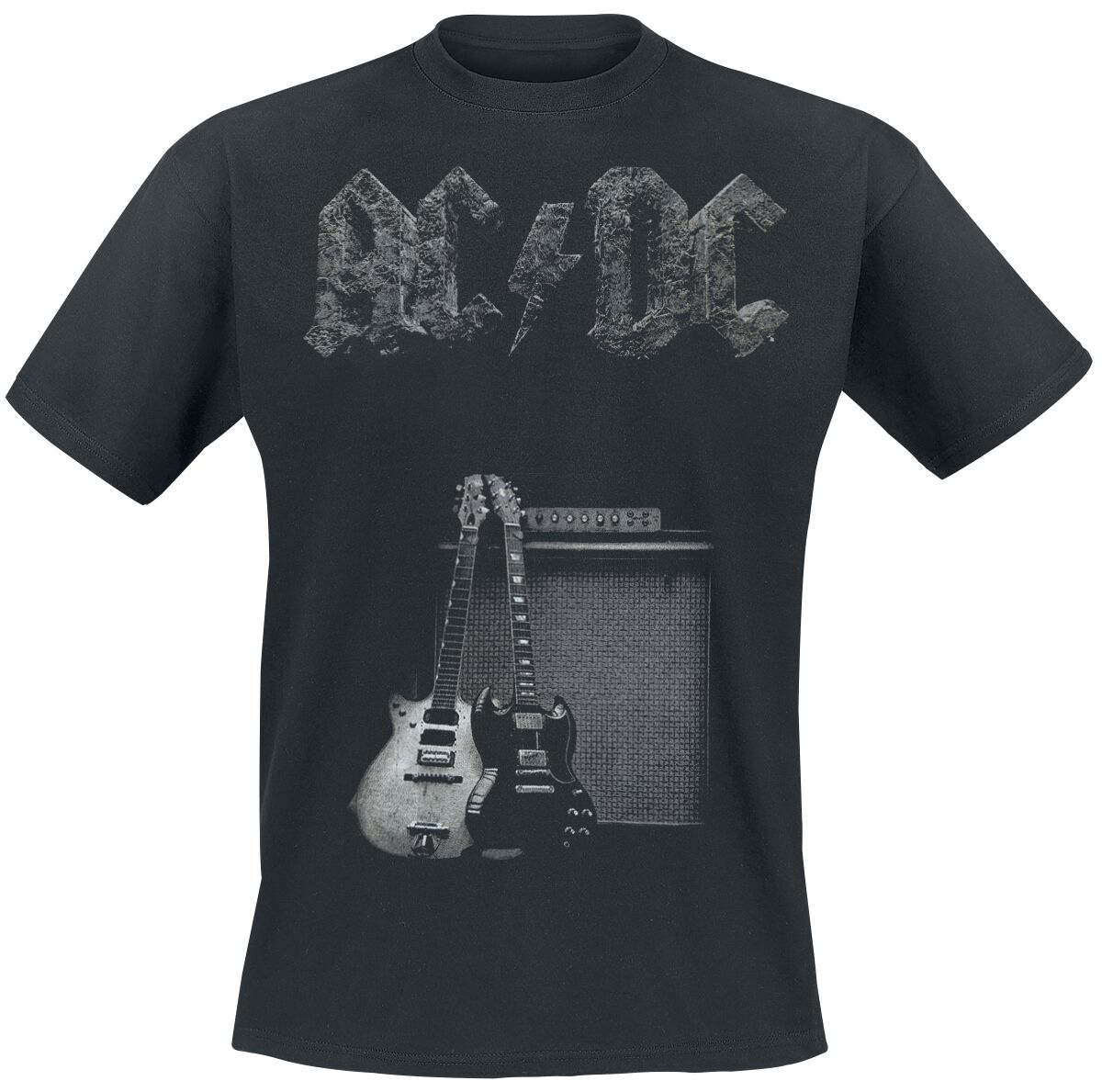 AC/DC T-Shirt In Rock We Trust S to 5XL for Men black