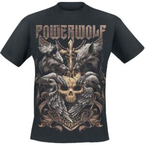 Powerwolf T-Shirt Wolves & Ravens S to 3XL for Men black