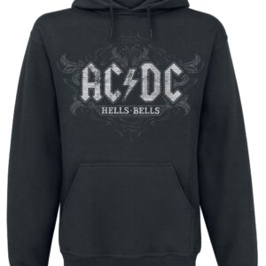 AC/DC Hoodie Hells Bells S to L for Men black