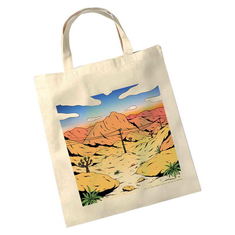 Desert Trip Tote Bag by Curse Of Lono