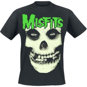Misfits T-Shirt Jarek Skull S to XXL for Men black