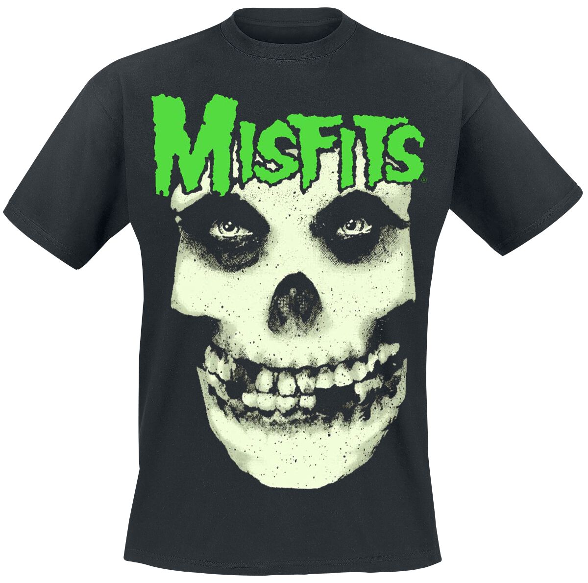 Misfits T-Shirt Jarek Skull S to XXL for Men black