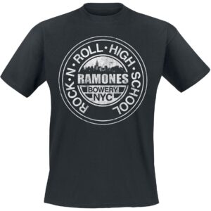 Ramones T-Shirt Bowery NYC M to 5XL for Men black