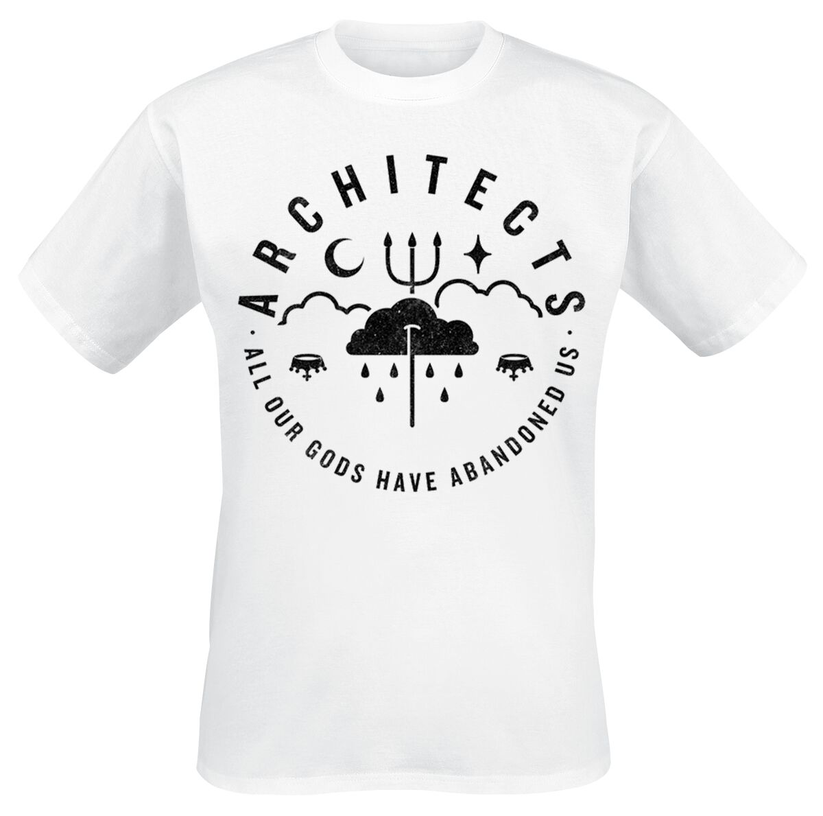 Architects T-Shirt All Our Gods M to XXL for Men white