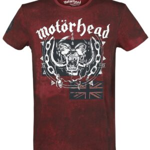 Motorhead T-Shirt EMP Signature Collection M to 5XL for Men dark red