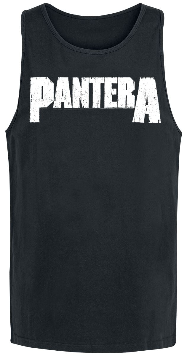 Pantera Tanktop Logo S to XL for Men black