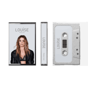 Heavy Love Silver Glitter Cassette by Louise