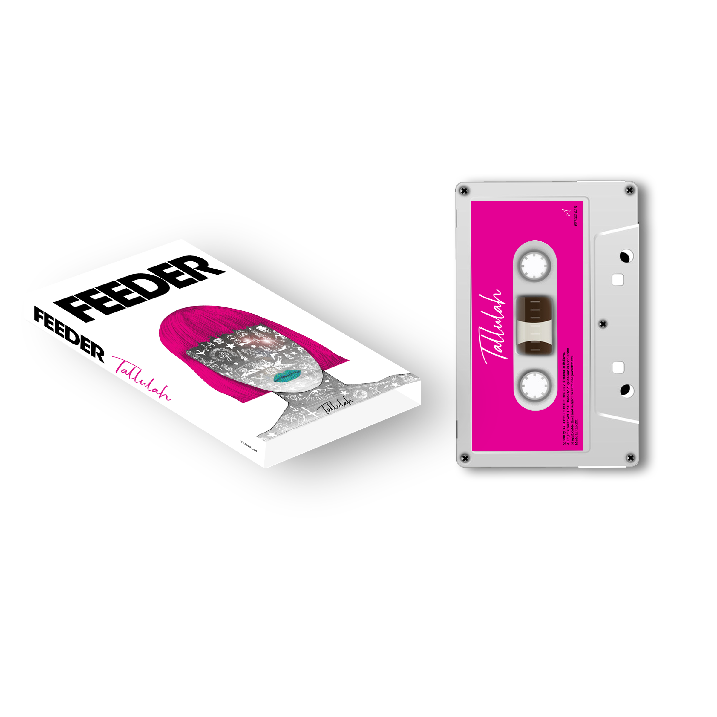Tallulah – Exclusive White Cassette Cassette by Feeder