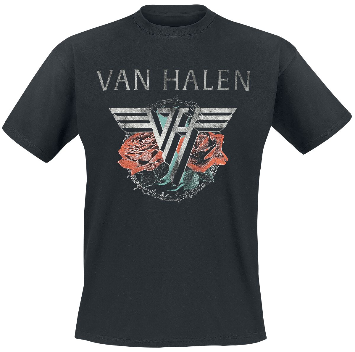 Van Halen T-Shirt Tour 1984 S to 3XL for Men black