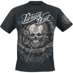 Parkway Drive T-Shirt Crushed Skull S to 4XL for Men black