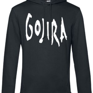 Gojira Hoodie Woodblock Whales S to XXL for Men black