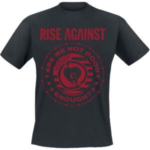 Rise Against T-Shirt Good Enough M to XXL for Men black