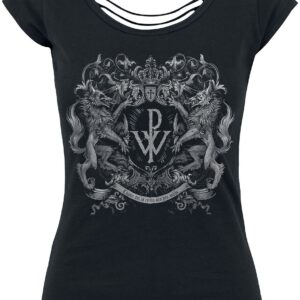 Powerwolf T-Shirt Crest S to XL for Women black