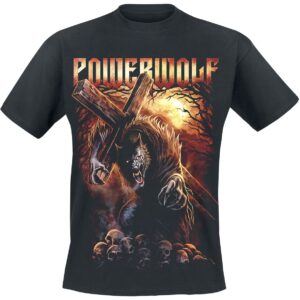 Powerwolf T-Shirt Via Dolorosa S to 5XL for Men black