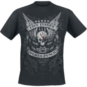 Five Finger Death Punch T-Shirt No Regrets S to 5XL for Men black