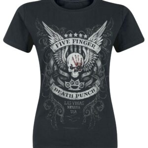 Five Finger Death Punch T-Shirt No Regrets S to XL for Women black