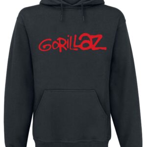 Gorillaz Hoodie Logo M to XXL for Men black