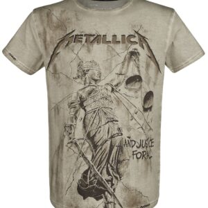 Metallica T-Shirt EMP Signature Collection S to 5XL for Men khaki