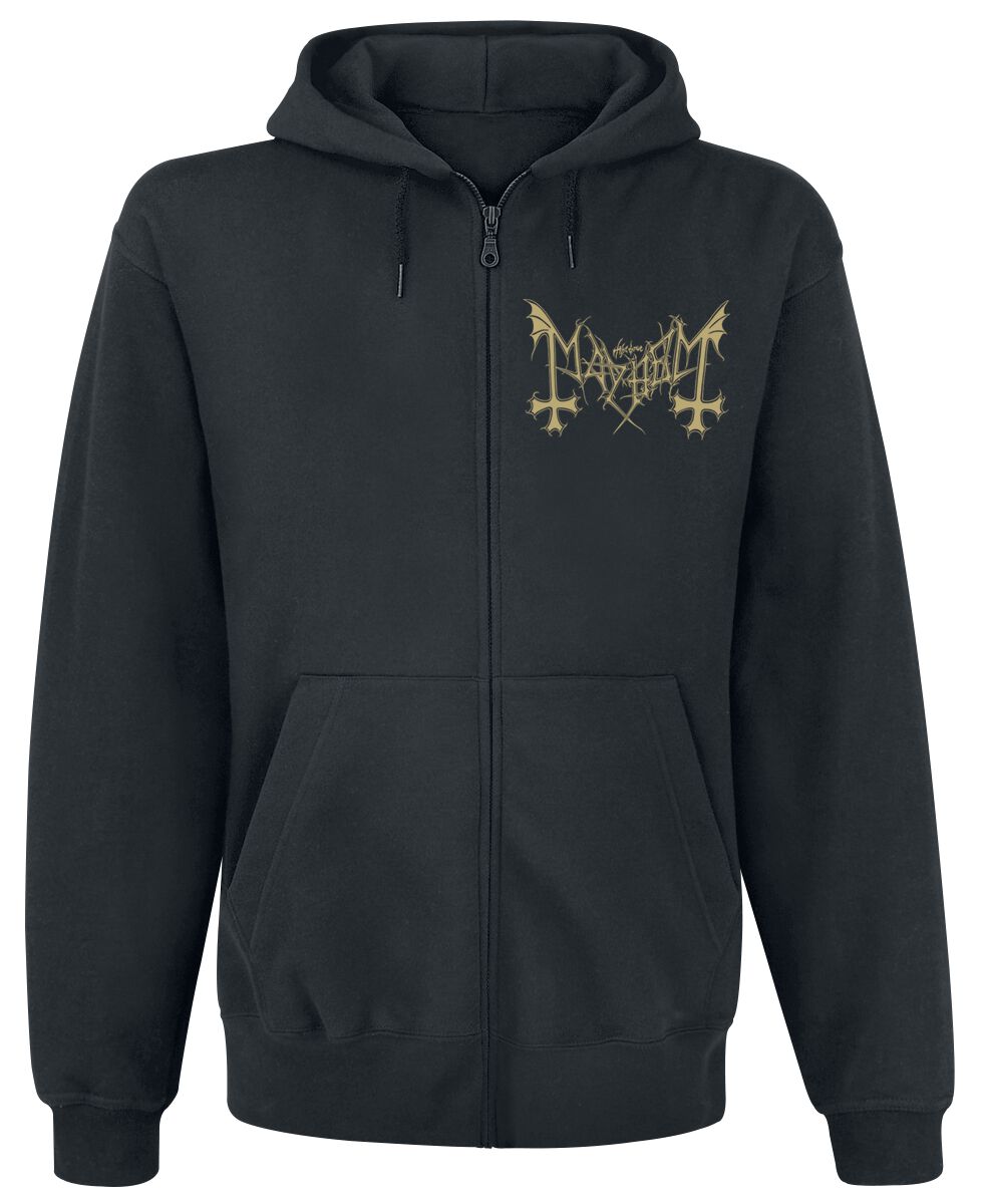 Mayhem Hoodie Jacket Daemon M to XXL for Men black