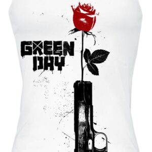 Green Day Top Progression M to L for Women white