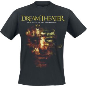 Dream Theater T-Shirt Metropolis SFAM S to XXL for Men black
