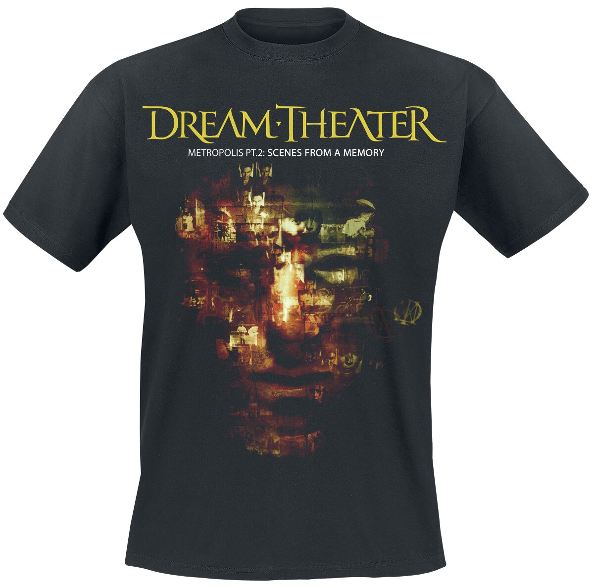 Dream Theater T-Shirt Metropolis SFAM S to XXL for Men black
