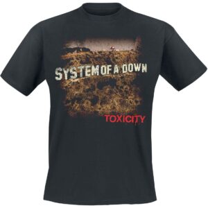 System Of A Down T-Shirt Toxicity S to XXL for Men black