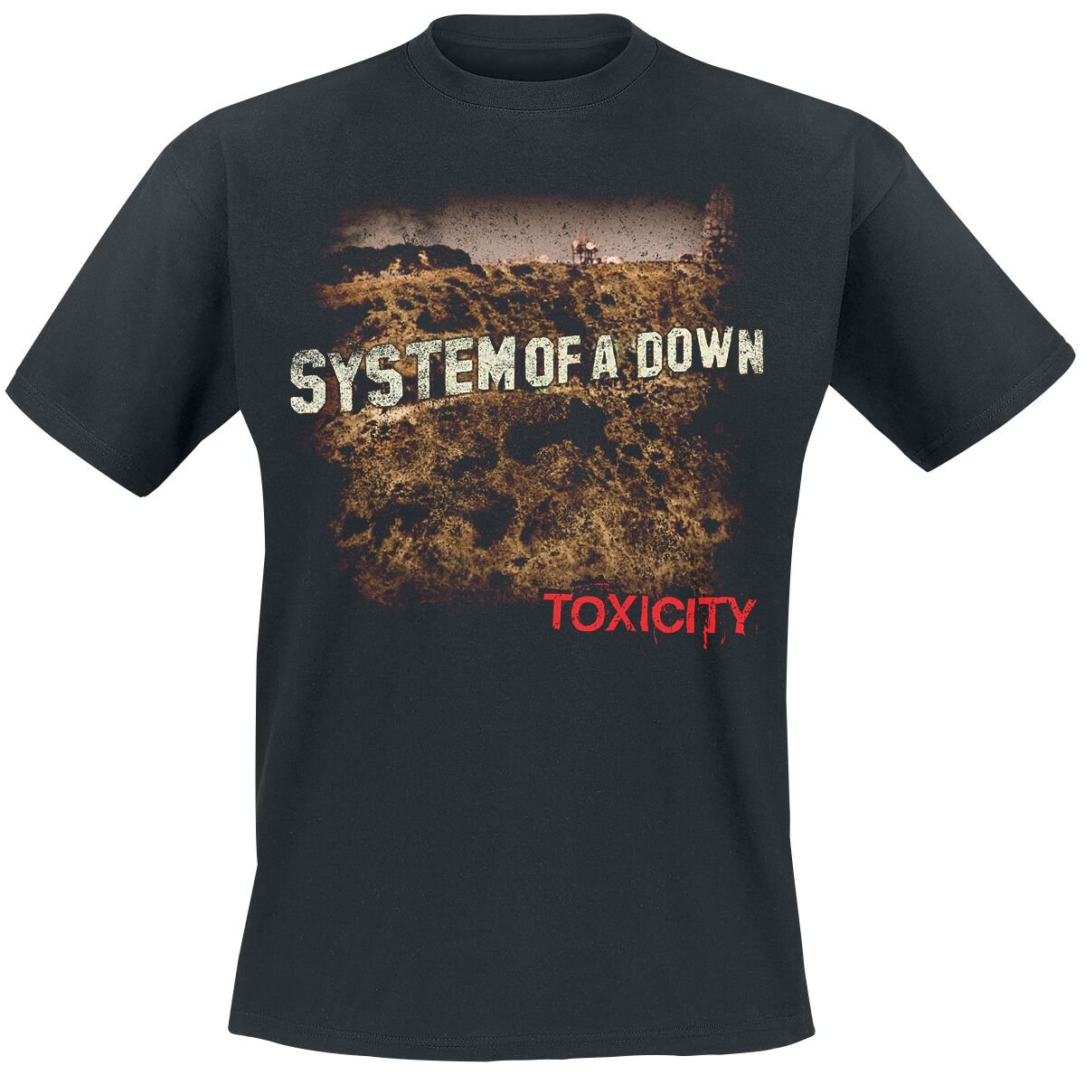 System Of A Down T-Shirt Toxicity S to XXL for Men black