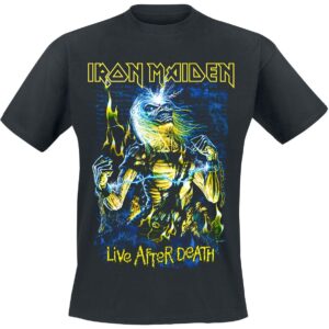 Iron Maiden T-Shirt Live After Death S to 4XL black