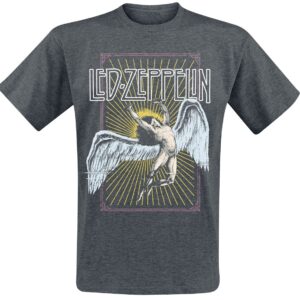Led Zeppelin T-Shirt Icarus Colour S to XXL for Men dark grey