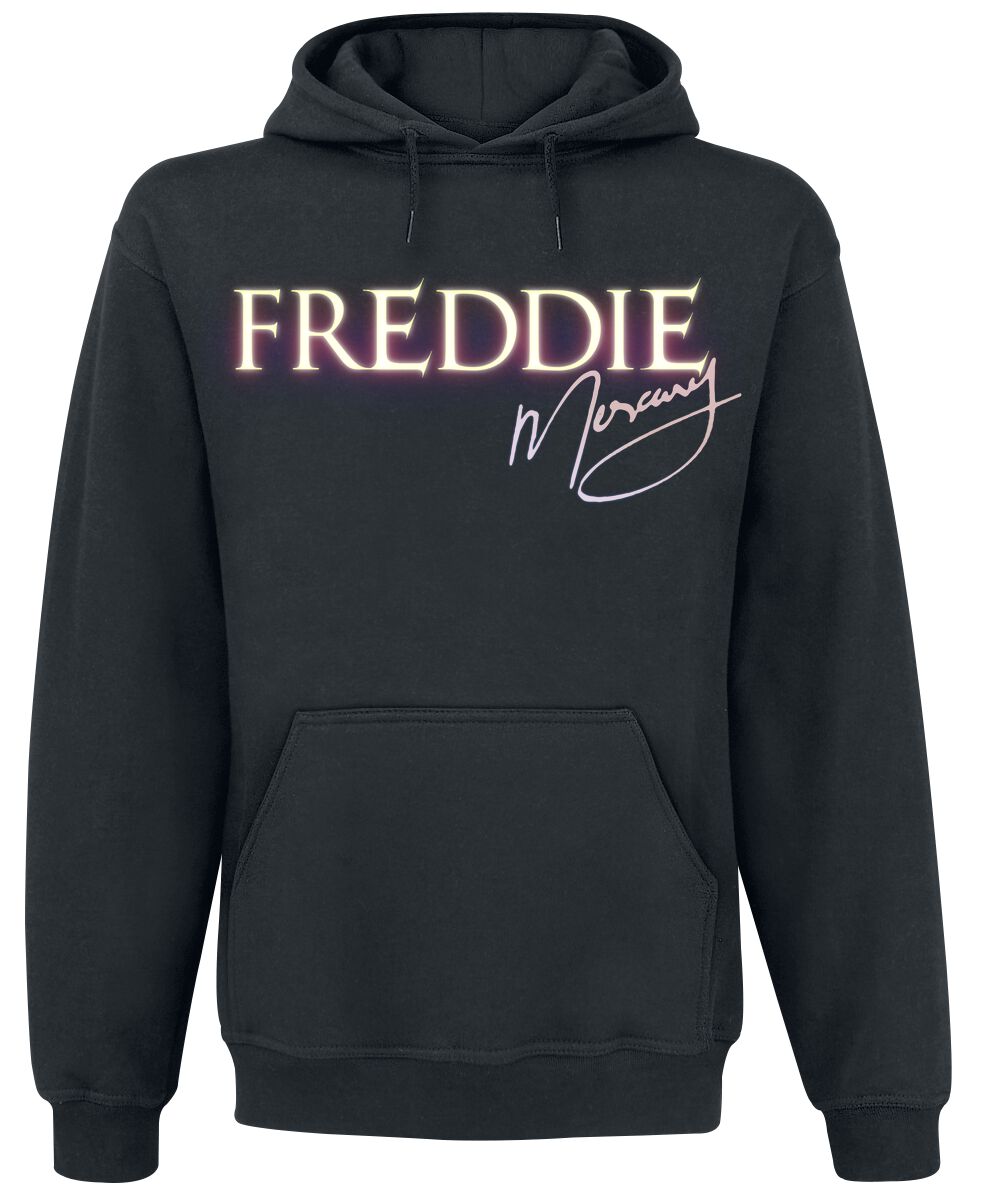 Queen Hoodie Freddie Mercury Freddie Crown S to XXL for Men black