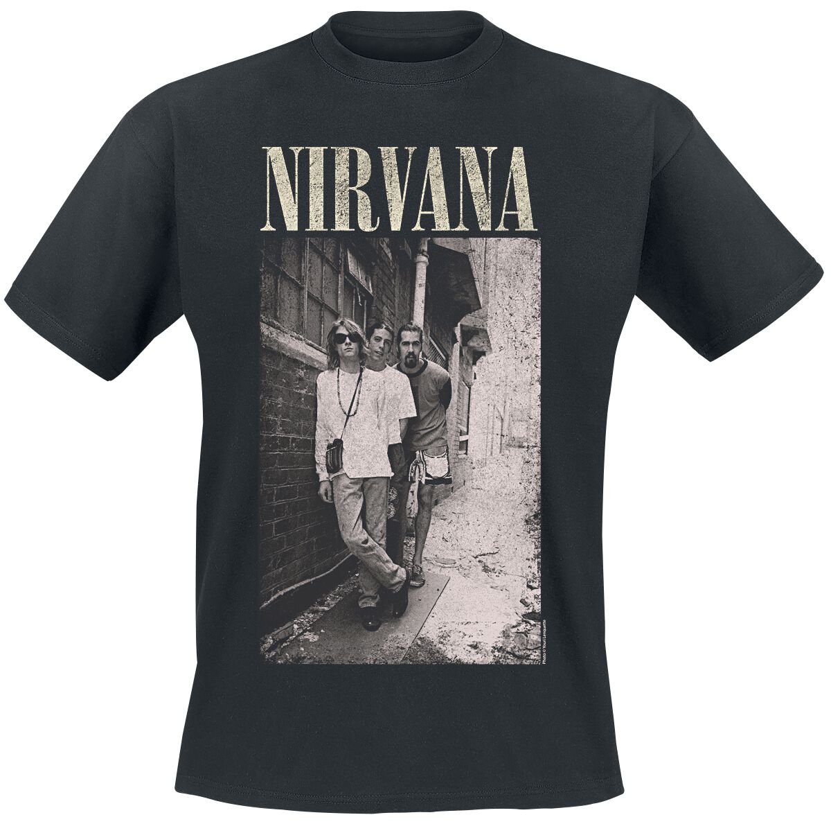 Nirvana T-Shirt Alleyway S to XXL for Men black