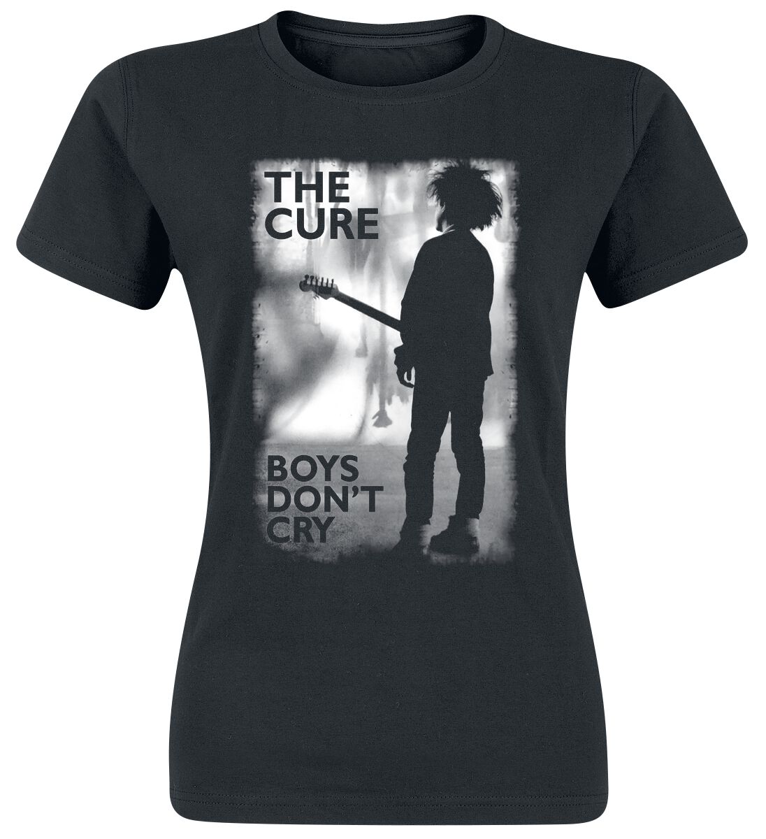 The Cure T-Shirt Boys Don't Cry S to XXL for Women black