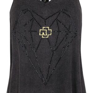Rammstein Halternecks Diamant S to XXL for Women grey-brown