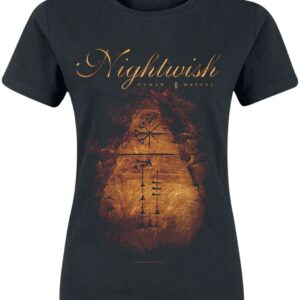 Nightwish T-Shirt Human. :||: Nature. S to XXL for Women black