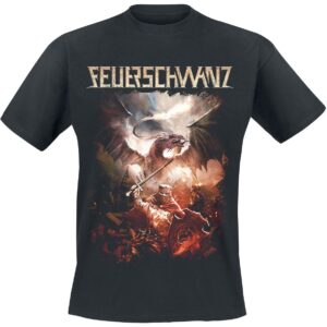 Feuerschwanz T-Shirt Das elfte Gebot S to 3XL for Men black