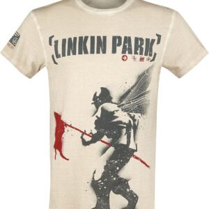 Linkin Park T-Shirt Hybrid Theory S to 4XL for Men off white