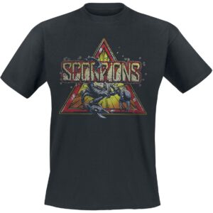Scorpions T-Shirt Triangle Scorpion M to 3XL for Men black
