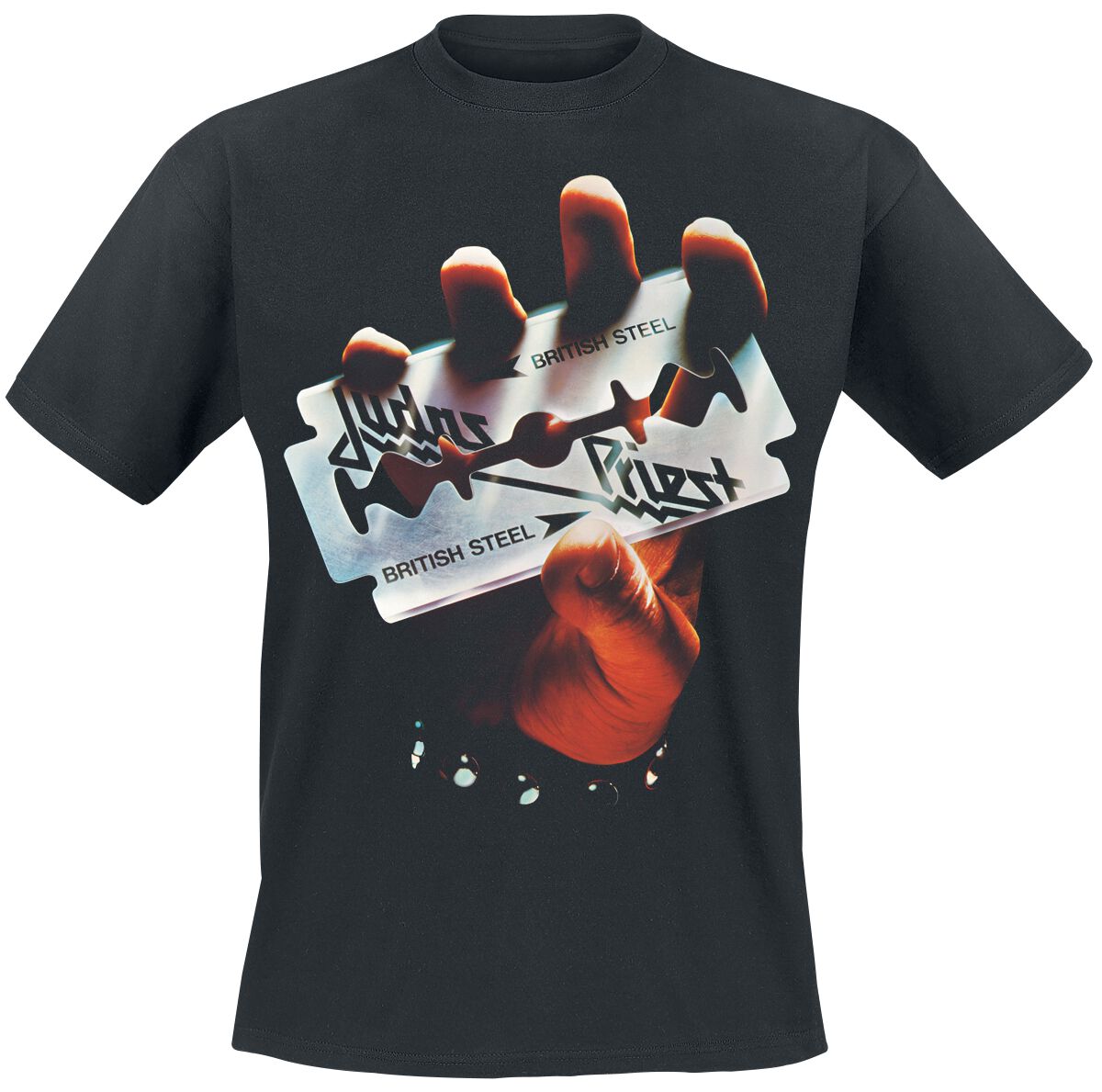 Judas Priest T-Shirt British Steel Anniversary 2020 S to 4XL for Men black