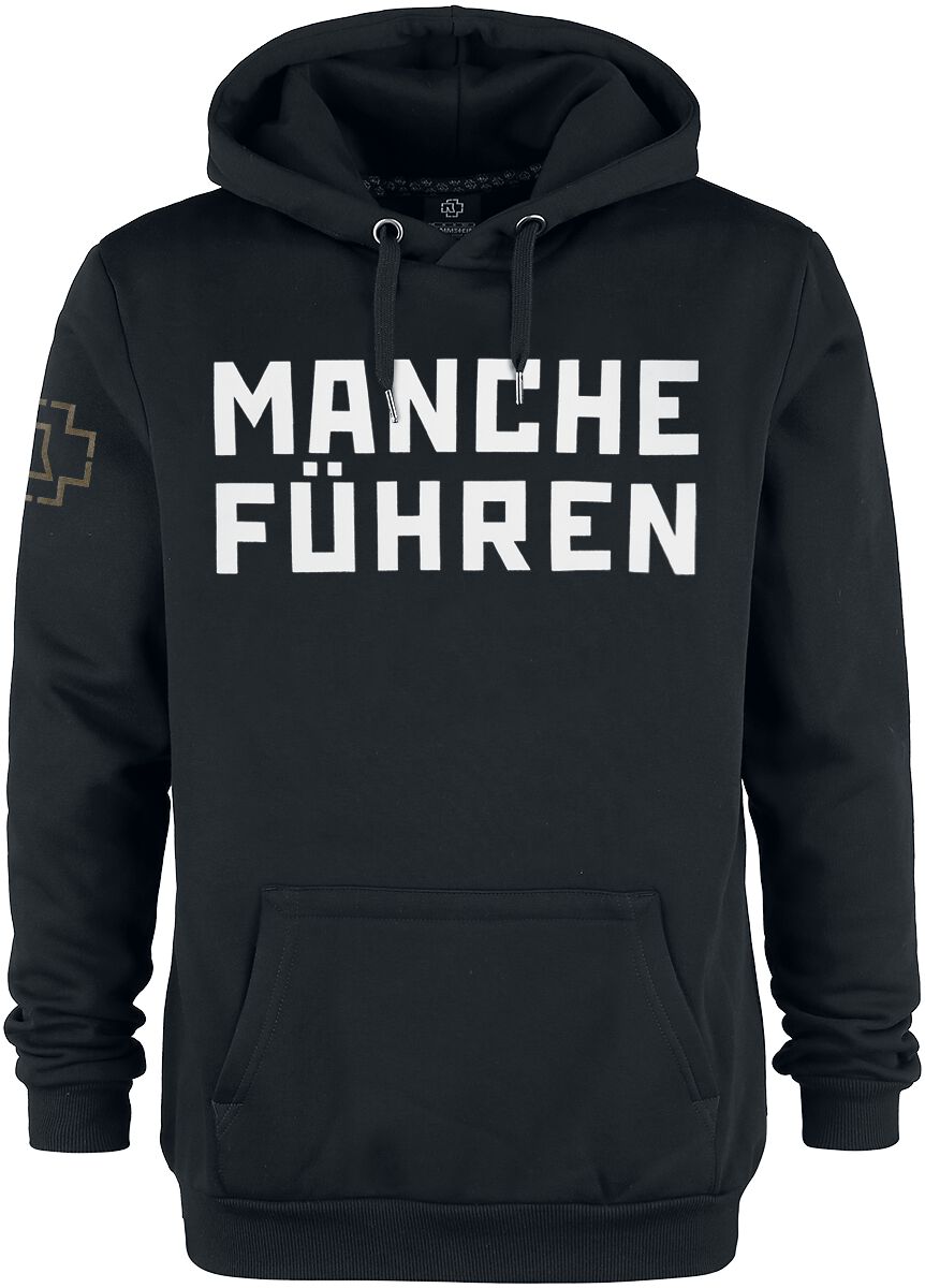Rammstein Hoodie Manche führen S to 3XL for Men black