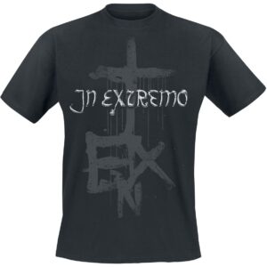 In Extremo T-Shirt Schwarzkreuz S to 3XL for Men black