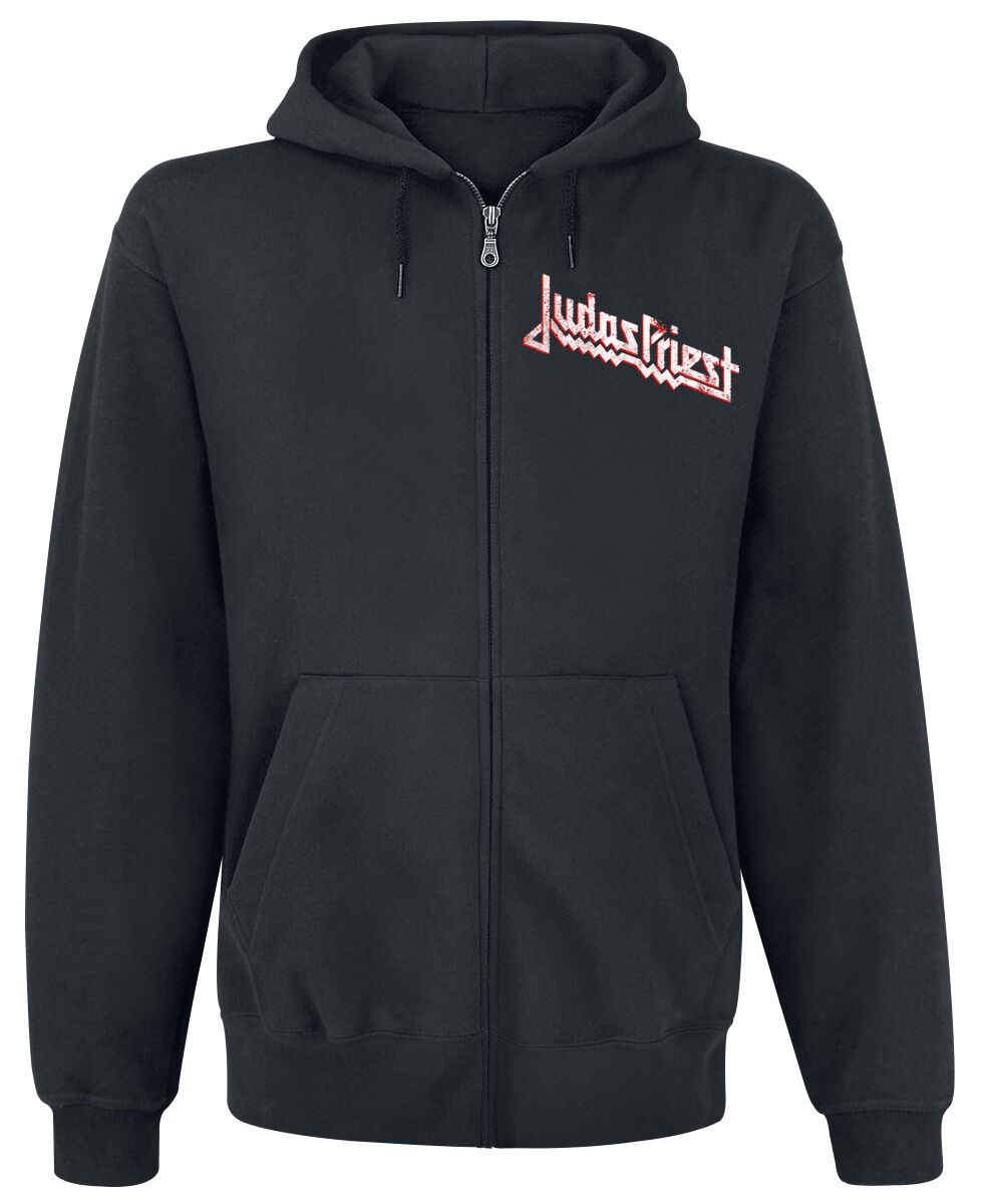 Judas Priest Hoodie Jacket Painkiller S to XXL for Men black