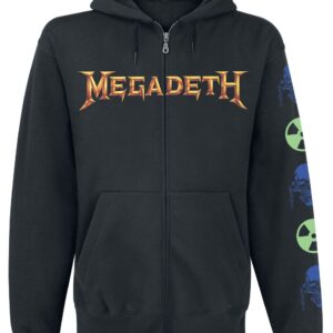 Megadeth Hoodie Jacket Rust in peace S to XXL for Men black