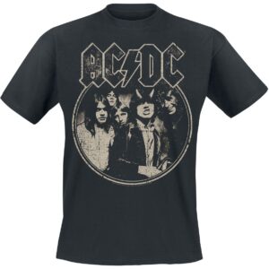 AC/DC T-Shirt North American Tour 1979 S to 5XL for Men black