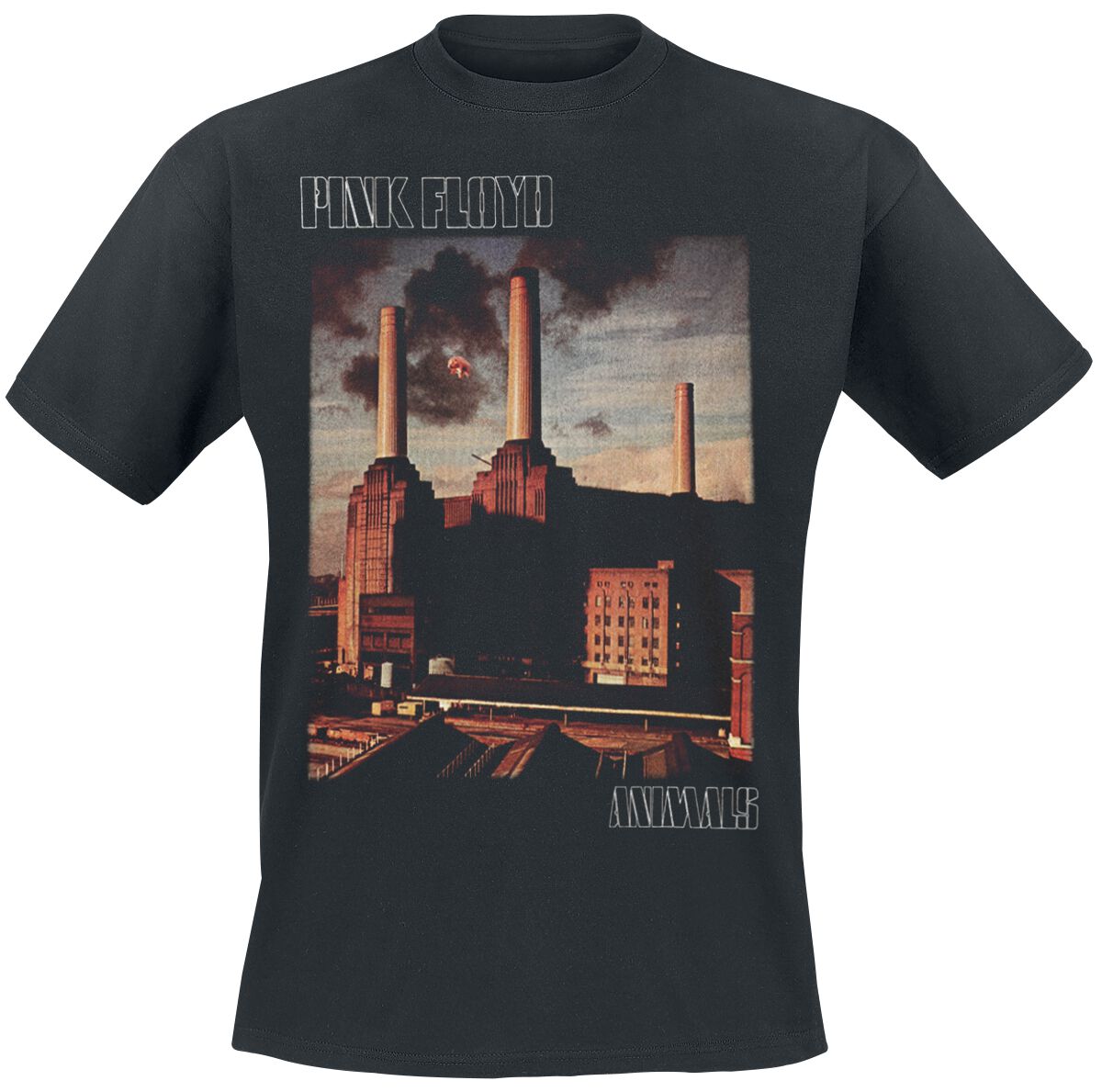 Pink Floyd T-Shirt Animals S to 5XL for Men black